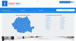 Desktop Screenshot of live.turistinfo.ro
