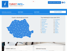 Tablet Screenshot of live.turistinfo.ro